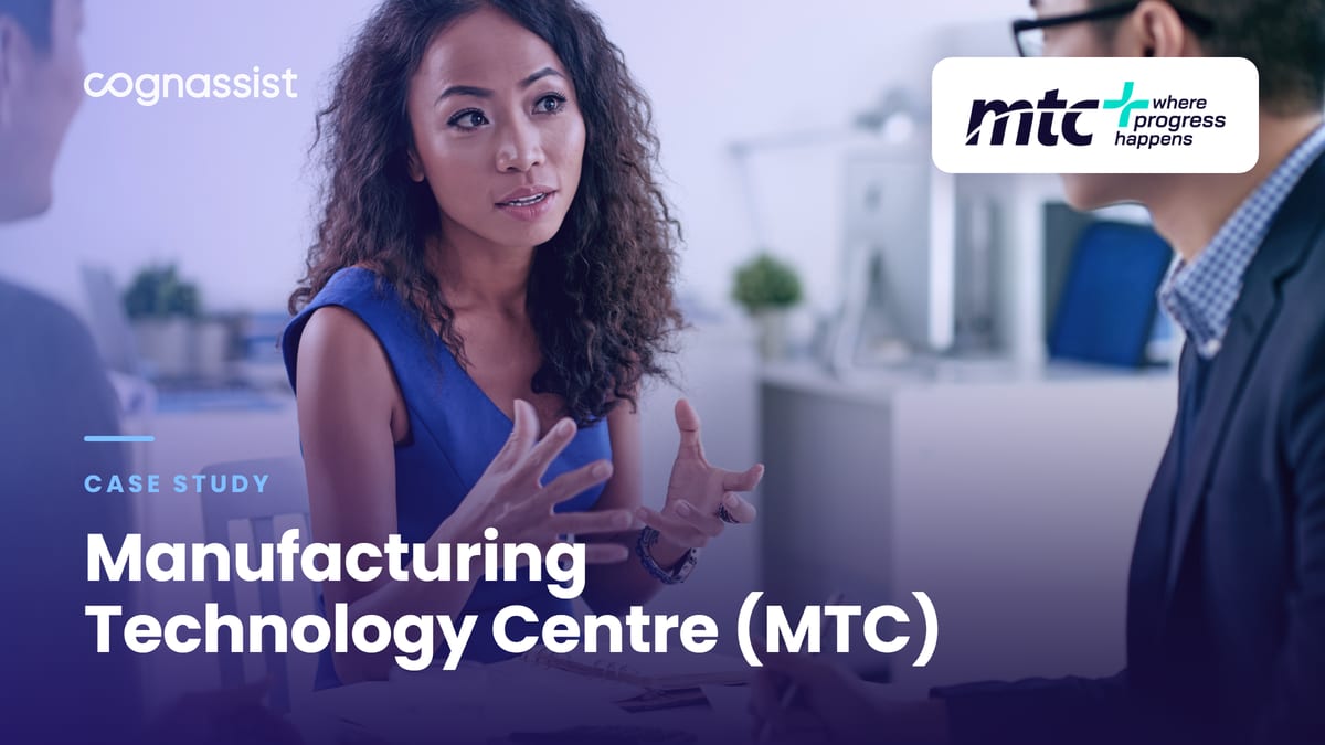 Manufacturing Technology Centre (MTC)