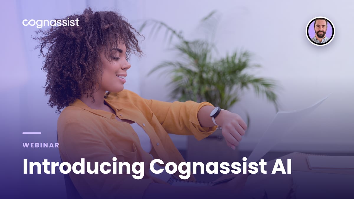 Introducing Cognassist AI