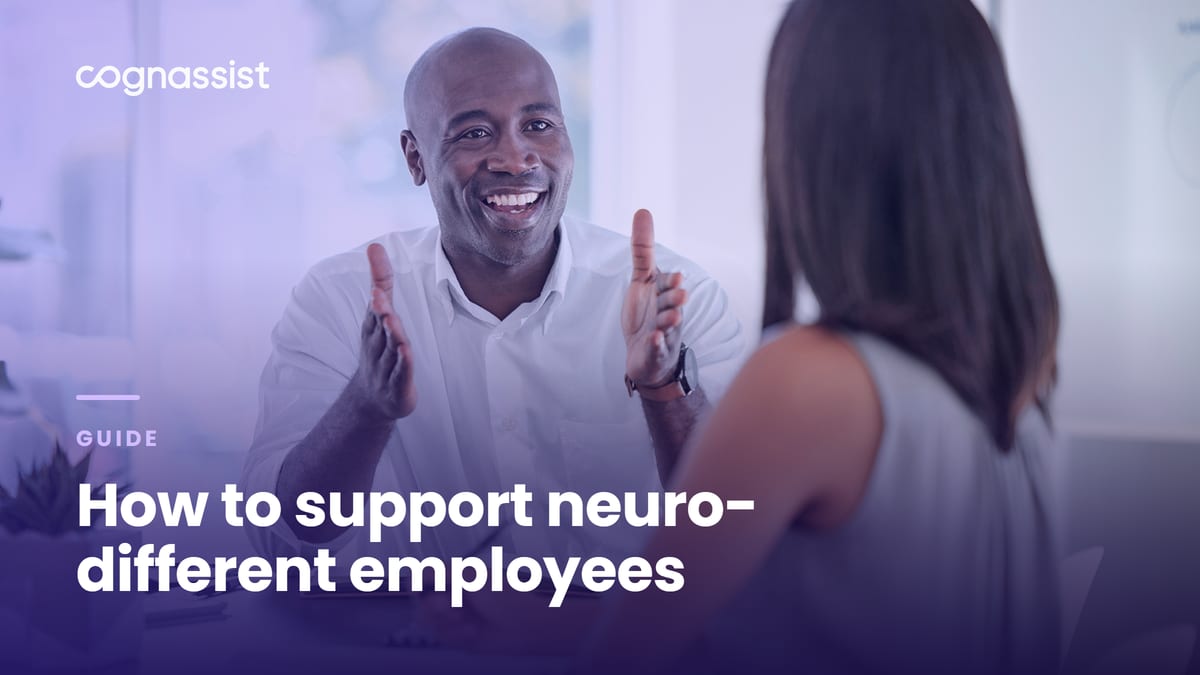 How to support neuro-different employees
