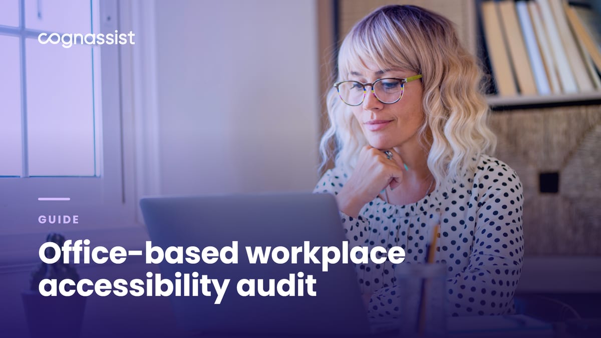 Office-based workplace accessibility audit